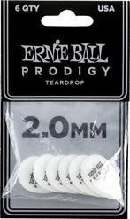 Ernie Ball 9336 Prodigy teardrop plectrum 2.00 mm 6-pack, Muziek en Instrumenten, Ophalen of Verzenden, Nieuw, Elektrische gitaar