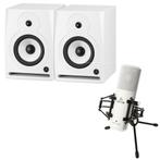 Devine RX-6A White studio monitoren (set van 2) + Devine M-M, Verzenden, Nieuw