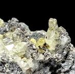 anglesiet Edelstenen gele kristallen, Toussit-mijn - Hoogte:, Verzamelen, Mineralen en Fossielen
