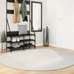 vidaXL Vloerkleed IZA laagpolig Scandinavisch Ø 200 cm, Verzenden, Nieuw, Crème