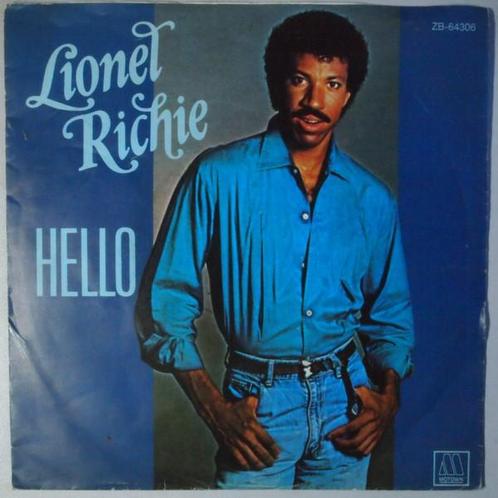 Lionel Richie - Hello - Single, Cd's en Dvd's, Vinyl Singles, Single, Gebruikt, 7 inch, Pop