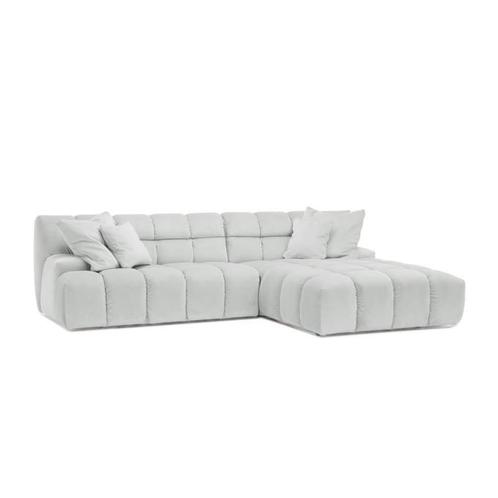 Loungebank Tynaarlo - loungebanken - Wit, Huis en Inrichting, Banken | Sofa's en Chaises Longues, Nieuw, Stof
