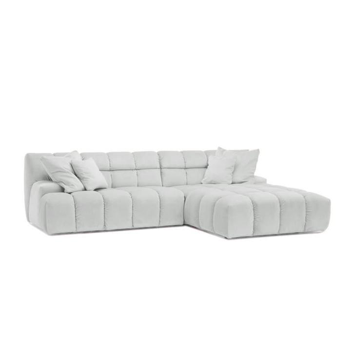 Loungebank Tynaarlo - loungebanken - Wit, Huis en Inrichting, Banken | Sofa's en Chaises Longues, Nieuw, Stof