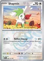 Shaymin 087/131 Masterball Prismatic Evolutions, Ophalen of Verzenden, Nieuw, Losse kaart, Foil