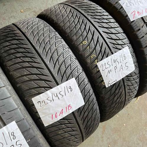 2 x Michelin Pilot Alpin 5 225-45-18 Winterbanden 6mm, Auto-onderdelen, Banden en Velgen, 18 inch, Winterbanden, 225 mm, Personenwagen