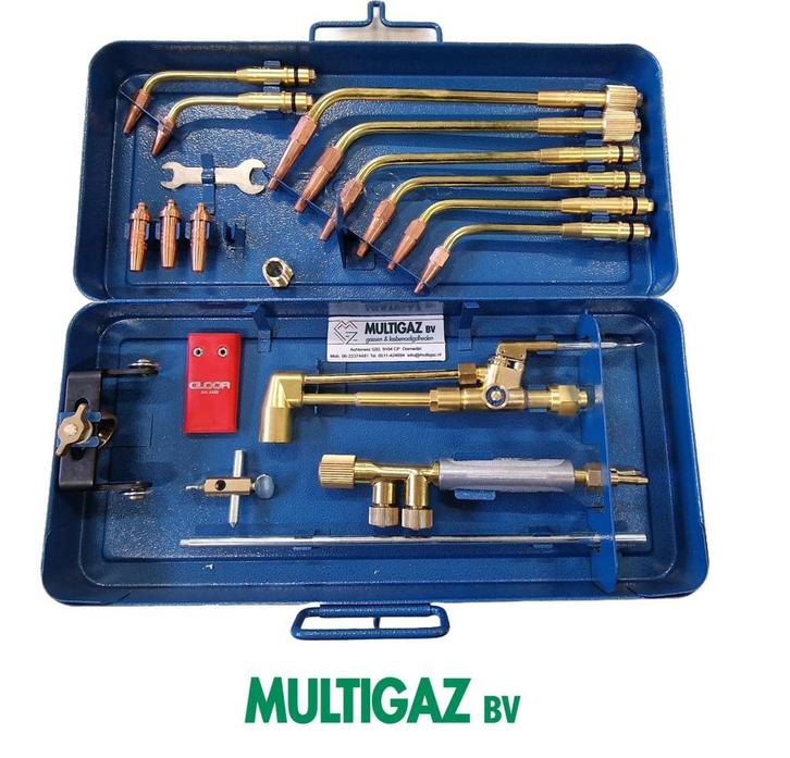 Gloor Ideal 3644-M6 autogeen las en snijbrander set, Doe-het-zelf en Verbouw, Gereedschap | Lasapparaten, Nieuw