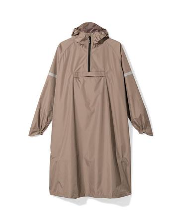 HEMA Regenponcho voor volwassenen taupe taupe beschikbaar voor biedingen