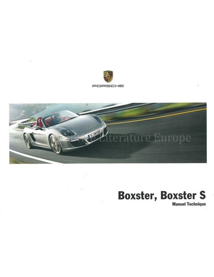 2013 PORSCHE BOXSTER INSTRUCTIEBOEKJE FRANS, Auto diversen, Handleidingen en Instructieboekjes