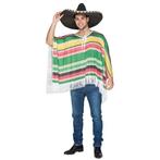 Mexicaanse Poncho Juan Volwassene, Ophalen of Verzenden, Nieuw