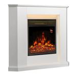 Elektrische kachel -sfeerhaard- Hoekvorm - 2000 Watt - wit, Huis en Inrichting, Kachels, Verzenden, Nieuw