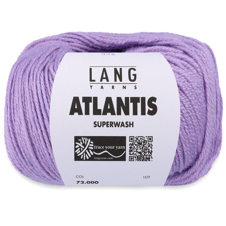 Lang Yarns Atlantis - 45 heide - Wol/Acryl-Mix Garen, Hobby en Vrije tijd, Breien en Haken, Ophalen of Verzenden