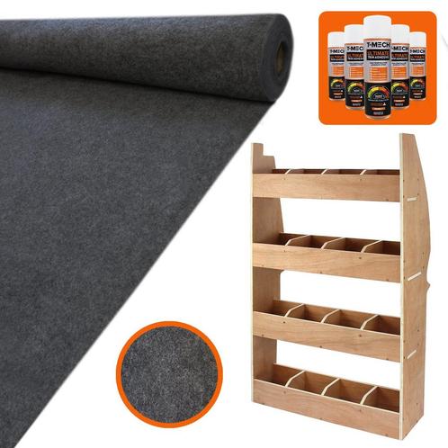 11 vierkante meter antraciet busbekleding, lijm en Citroen, Auto-onderdelen, Interieur en Bekleding, Verzenden