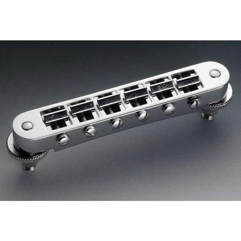 Schaller GTM Nashville Tune-O-Matic Bridge Chrome gitaarbrug, Muziek en Instrumenten, Instrumenten | Onderdelen, Verzenden