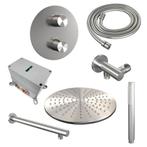 Brauer Brushed Edition Thermostatische Regendoucheset Inbouw, Ophalen of Verzenden, Nieuw