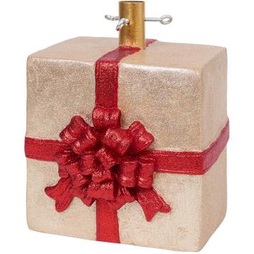 Kerstboomstandaard cadeau met strik - 26 x 25 x 32 cm beschikbaar voor biedingen