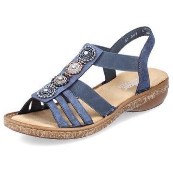Rieker Sandalen zomerschoen, sandaal, sleehak, met beschikbaar voor biedingen