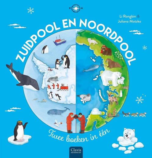 Zuidpool en Noordpool (9789044848175, Li Rongbin), Boeken, Kinderboeken | Kleuters, Nieuw, Verzenden