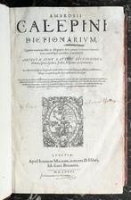 Calepino - Ambrosii Calepini Dictionarium - 1576