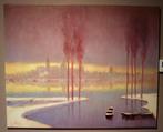 Leon Francois Joseph Herbosch (1939) - Landschap met bomen, Antiek en Kunst, Kunst | Schilderijen | Klassiek