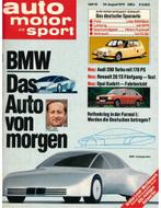 1979 AUTO MOTOR UND SPORT 18 DUITS, Nieuw, Author