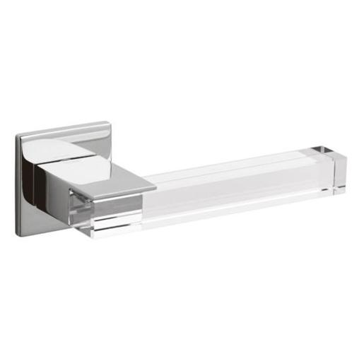 Olivari Deurkruk / Deurklink Ice Cube op rozet chroom, Doe-het-zelf en Verbouw, Hang- en Sluitwerk, Nieuw, Ophalen of Verzenden