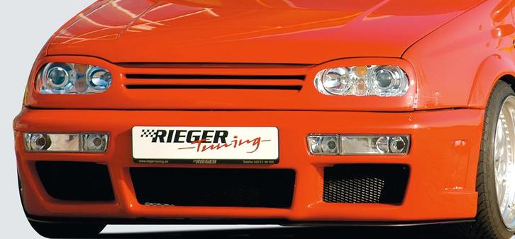 Rieger grill | Golf 3 - 3-drs., 5-drs., Cabrio, Combi | stuk, Auto-onderdelen, Carrosserie en Plaatwerk, Nieuw, Volkswagen, Verzenden