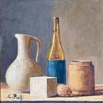 Claudio Rolfi (1960) - Composizione, Antiek en Kunst, Kunst | Schilderijen | Modern