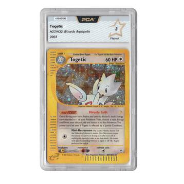 Pokemon Togetic Holo - Aquapolis H27/H32 - English - Graded beschikbaar voor biedingen