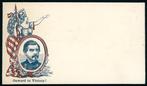 Verenigde Staten 1861/1864 - Patriottische enveloppen - Lot, Gestempeld