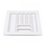 Bestekbak 505 mm tot 600 mm breed wit (Basic), Nieuw