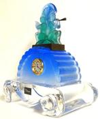 Daum - sculptuur, Tafelklok Aztèques - 21 cm - Brons,, Antiek en Kunst, Antiek | Glas en Kristal