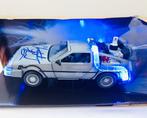 Back to the Future - DeLorean 1:24 Scale Model Car - Signed, Nieuw