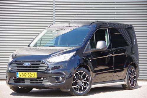 Ford Transit Connect 1.5 EcoBlue 3-ZITS, TREKHAAK, CAMERA, N, Auto's, Bestelauto's, Dealer onderhouden, Lease, Grijs, Handgeschakeld