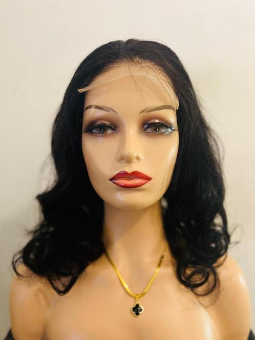 Pruiken echt haar 100% human hair wig kleur 1b, Sieraden, Tassen en Uiterlijk, Uiterlijk | Haarverzorging, Pruik of Haarverlenging