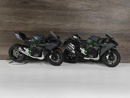 Kawasaki 1:9 - Model motorfiets (2) - Kawasaki H2R+H2 two, Hobby en Vrije tijd, Modelauto's | 1:5 tot 1:12