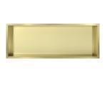 Mat goud RVS Inbouwnis 30x90x10cm, Verzenden, Nieuw