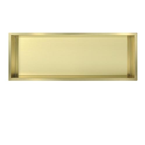 Mat goud RVS Inbouwnis 30x90x10cm, Doe-het-zelf en Verbouw, Sanitair, Verzenden