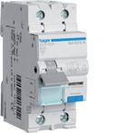 Hager aardlekautomaat / 1-polig + nul, 30mA, B25A / ADH925, Ophalen of Verzenden, Nieuw