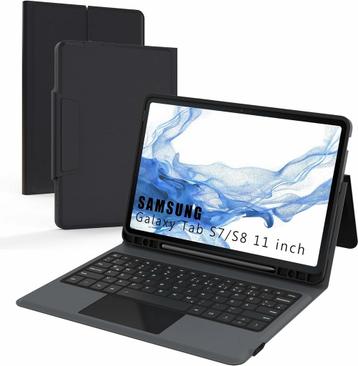 Samsung Galaxy Tab S8/S7 11 inch hoes met afneembaar toet... beschikbaar voor biedingen