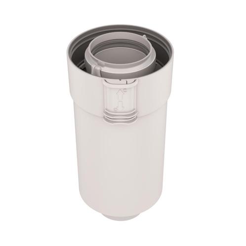 UbiFit Verlengbuis Klemband Conc PP/KS 60/100 1000mm wit, Doe-het-zelf en Verbouw, Overige Doe-het-zelf en Verbouw, Ophalen of Verzenden