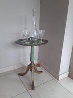 Bijzettafel (6) - Hout, Hars, Kristal, Glas - Florentijns, Antiek en Kunst