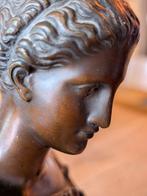 Rolland Fondeur, Paris - Beeldje, Diane - 14.5 cm - Brons, Antiek en Kunst, Antiek | Keramiek en Aardewerk