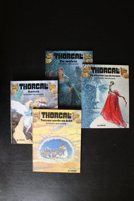 Thorgal hardcover 13-14-15-16 - 4 Album - Eerste druk -, Boeken, Stripboeken