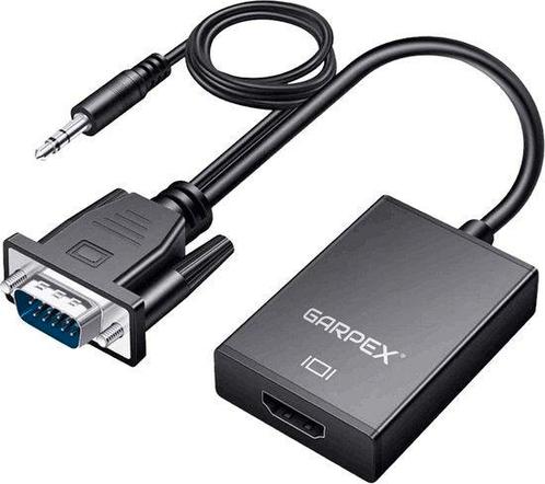Tweedekans | Garpex® VGA naar HDMI Adapter Converter -, Computers en Software, Pc- en Netwerkkabels, Zo goed als nieuw, Ophalen of Verzenden