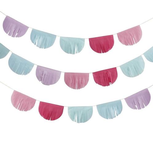 Tassel Slinger Pastel 3m, Hobby en Vrije tijd, Feestartikelen, Nieuw, Verzenden