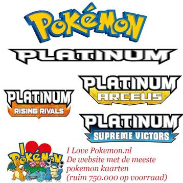 Pokemon Kaarten - Pokemon Platinum + Heartgold Soulsilver