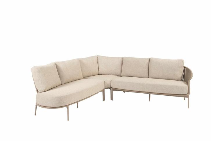 Taste by 4 Seasons Florence hoek loungebank latte |, Tuin en Terras, Tuinsets en Loungesets, Ophalen of Verzenden