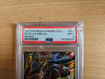 Pokémon - 1 Graded card - Mega Lucario 55a Alternate art, beschikbaar voor biedingen