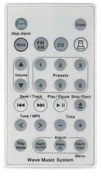 Bose Music Wave system afstandsbediening ( WIT ), Audio, Tv en Foto, Afstandsbedieningen, Nieuw, Verzenden