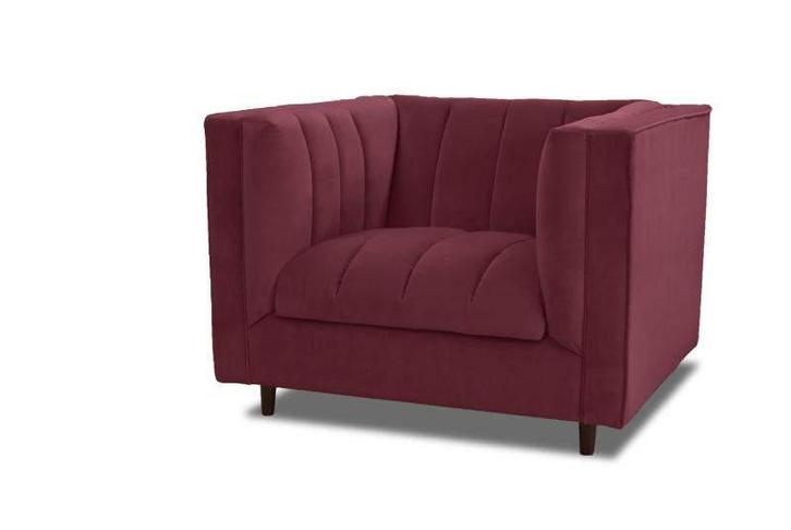 Fauteuil Joure - fauteuils - Rood, Huis en Inrichting, Stoelen, Rood, Nieuw, Overige materialen